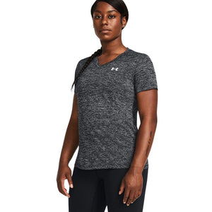 Under Armour Tech™ Twist V-Neck Short Sleeve Tee - Women - Sports Excellence