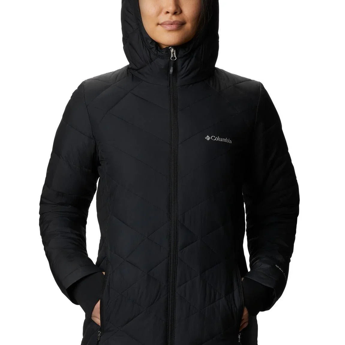 Columbia Heavenly™ Long Hooded Jacket - Women - Sports Excellence