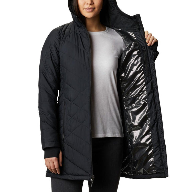 Columbia Heavenly™ Long Hooded Jacket - Women - Sports Excellence