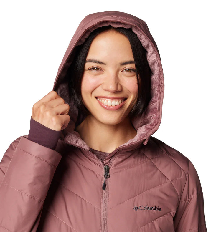 Columbia Heavenly™ Long Hooded Jacket - Women - Sports Excellence