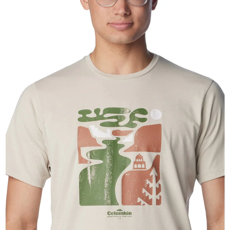 Sun Trek™ Short Sleeve Graphic Tee - Men - Sports Excellence