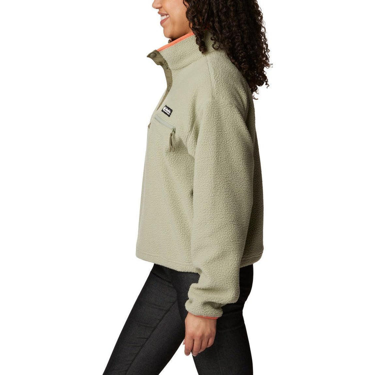 Columbia Helvetia™ Cropped Half Snap Fleece Pullover - Women - Sports Excellence