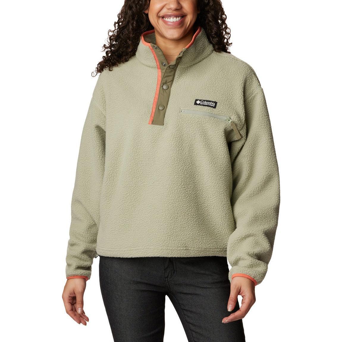 Columbia Helvetia™ Cropped Half Snap Fleece Pullover - Women - Sports Excellence