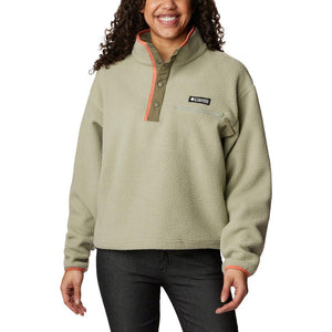 Columbia Helvetia™ Cropped Half Snap Fleece Pullover - Women - Sports Excellence