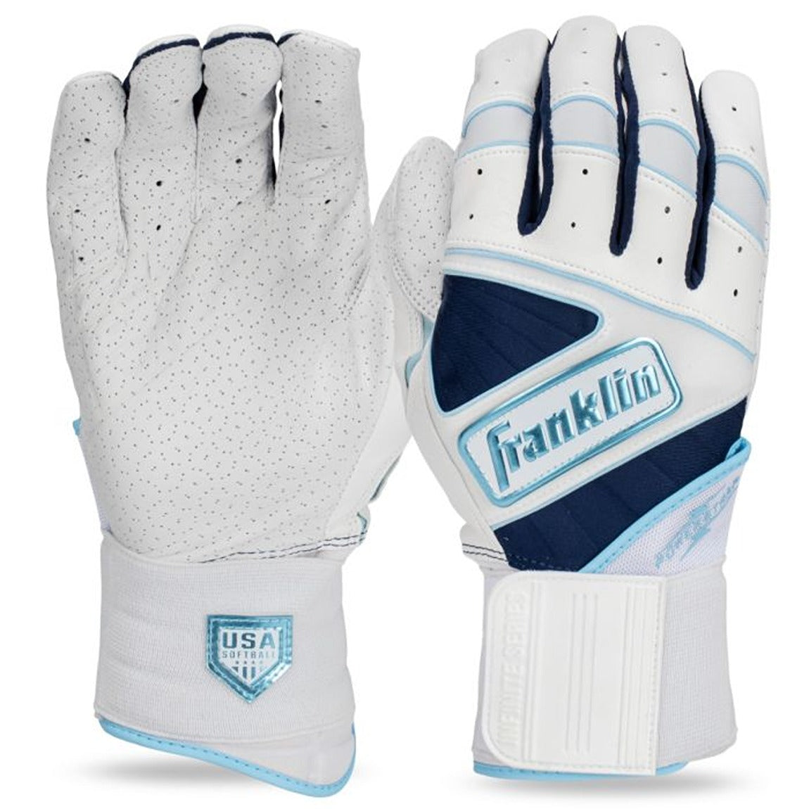 Gants de frappeur de softball Franklin Powerstrap® Infinite pour femme (2026)