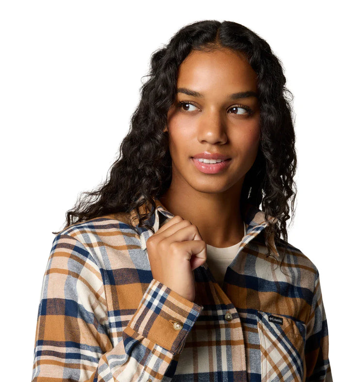 Columbia Calico Basin™ Flannel Long Sleeve Shirt - Women - Sports Excellence