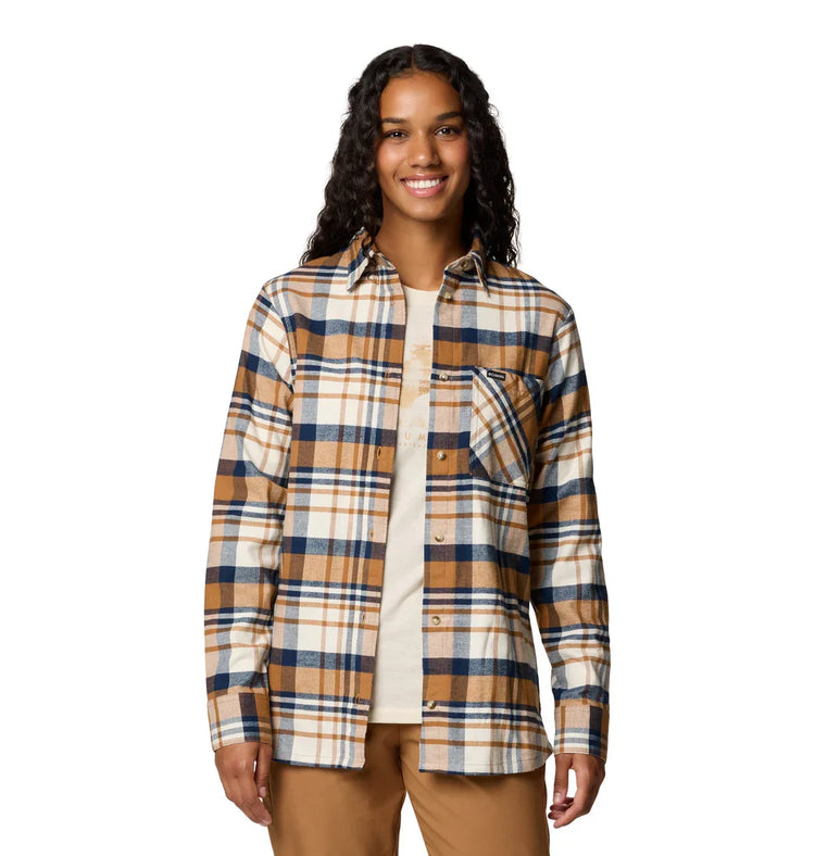 Columbia Calico Basin™ Flannel Long Sleeve Shirt - Women - Sports Excellence