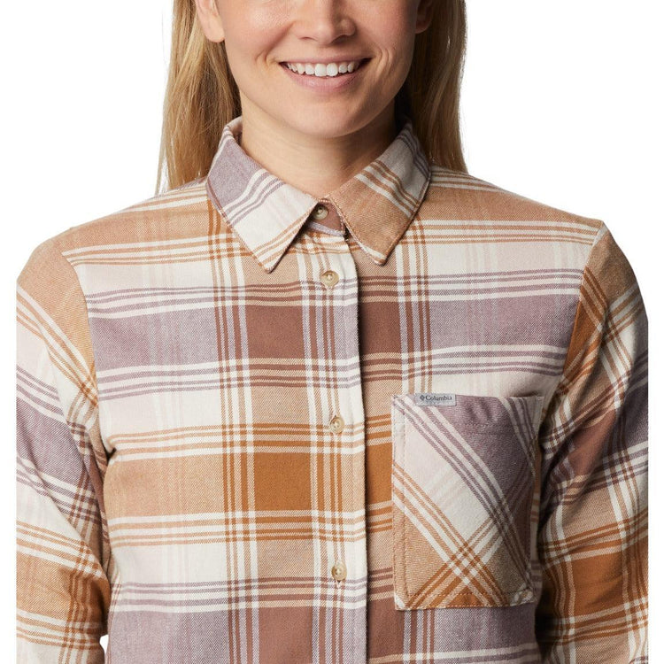 Columbia Calico Basin™ Flannel Long Sleeve Shirt - Women - Sports Excellence