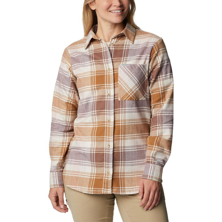 Columbia Calico Basin™ Flannel Long Sleeve Shirt - Women - Sports Excellence