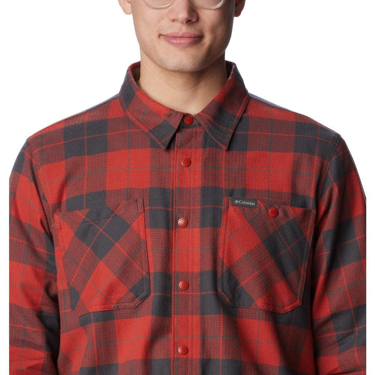Columbia Cornell Woods™ Fleece Lined Shirt Jacket - Men - Sports Excellence