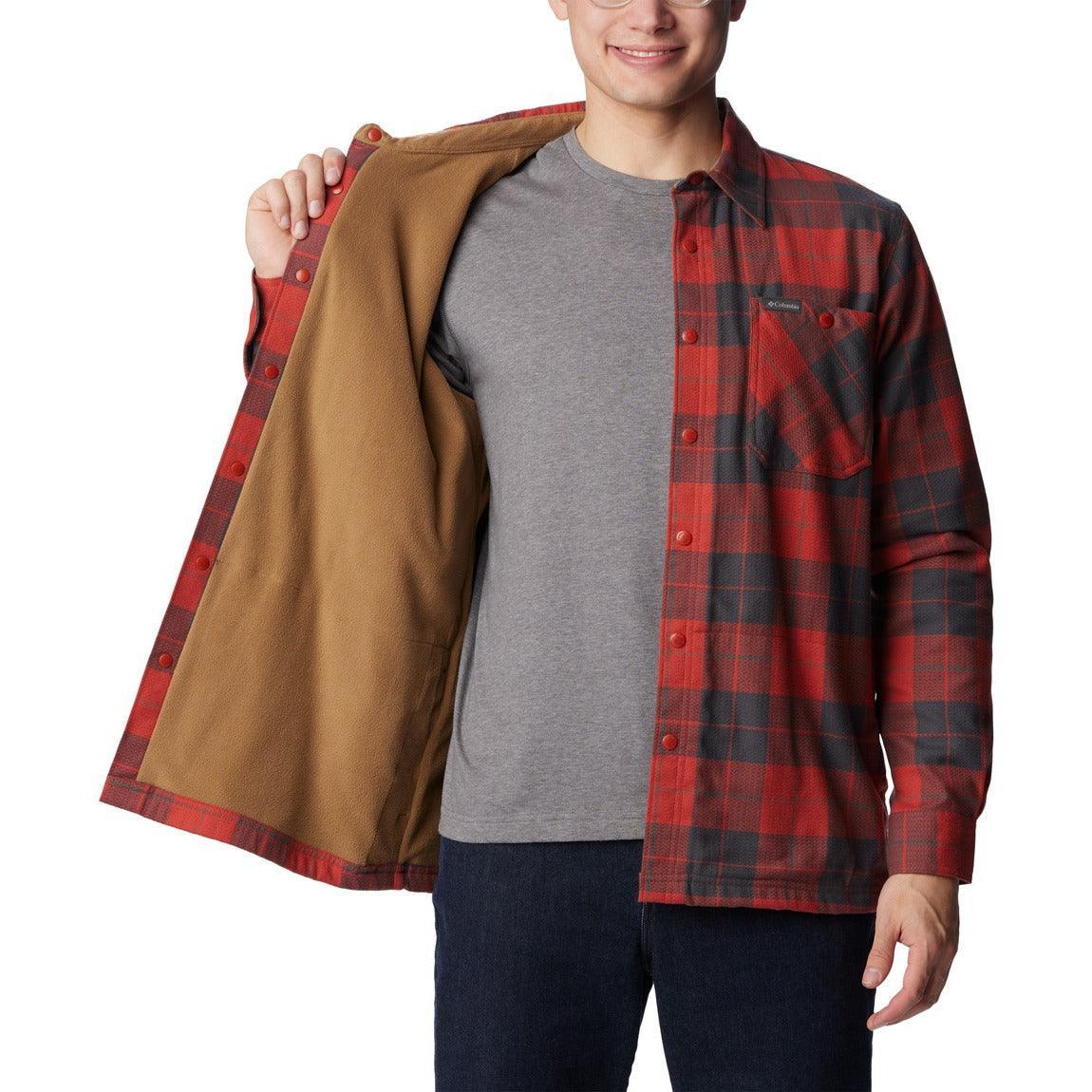Columbia Cornell Woods™ Fleece Lined Shirt Jacket - Men - Sports Excellence