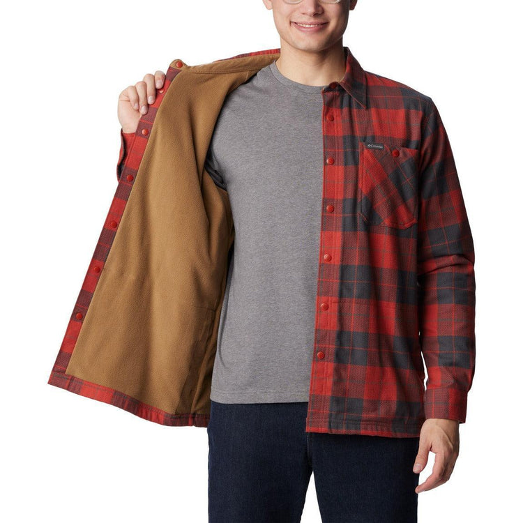 Columbia Cornell Woods™ Fleece Lined Shirt Jacket - Men - Sports Excellence