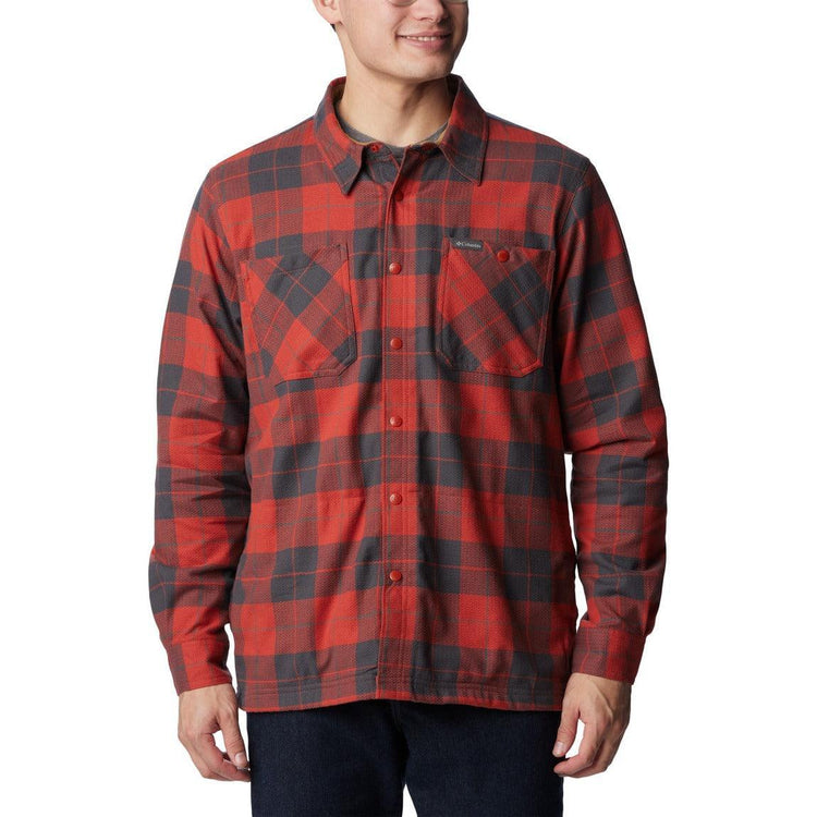 Columbia Cornell Woods™ Fleece Lined Shirt Jacket - Men - Sports Excellence