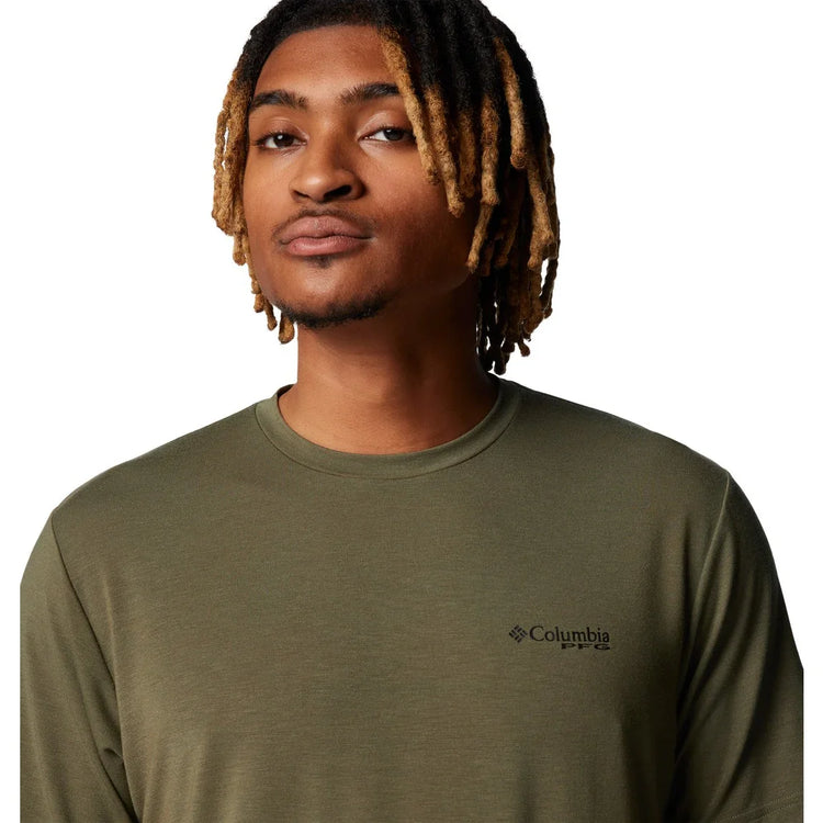 Columbia PFG Uncharted™ Short Sleeve Tech T-Shirt - Men - Sports Excellence