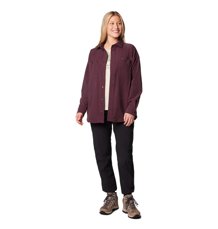 Columbia Blue Point Creek™ Corduroy Shirt Jacket - Women - Sports Excellence