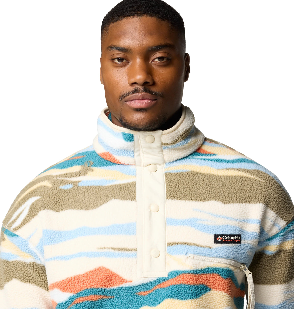 Columbia Helvetia™ II Printed Half Snap Fleece - Men - Sports Excellence