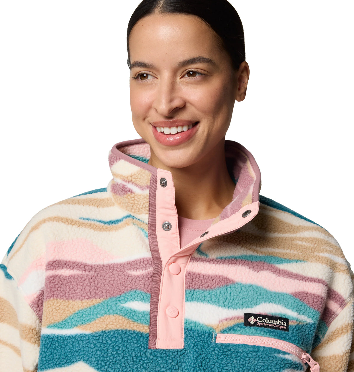 Columbia Helvetia™ II Printed Cropped Half Snap - Women - Sports Excellence