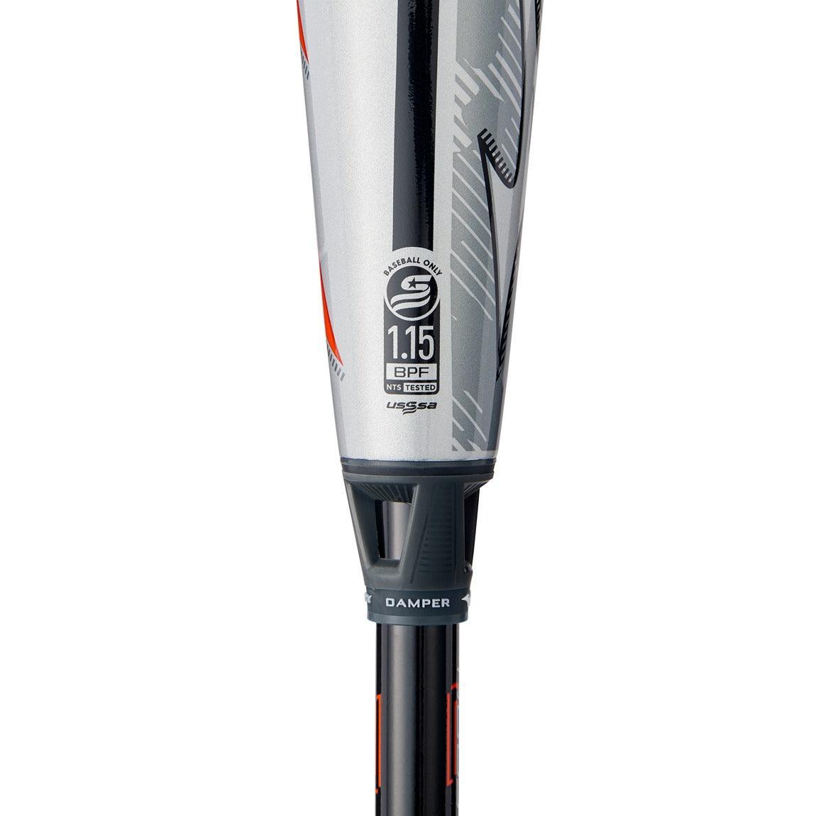 Mizuno CRBN2 (-12) 2 3/4" Big Barrel Youth USSSA Baseball Bat - Sports Excellence