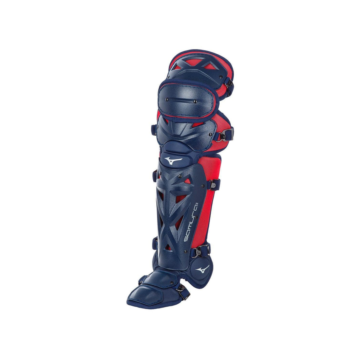 Mizuno Samurai Adult Baseball Shin Guards 15.5" - Sports Excellence
