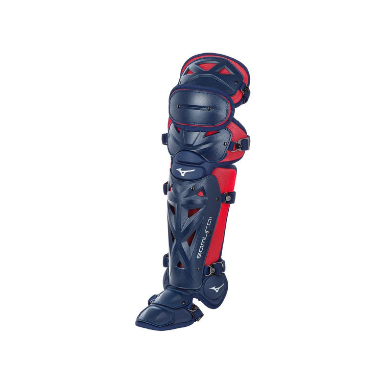 Mizuno Samurai Adult Baseball Shin Guards 15.5" - Sports Excellence