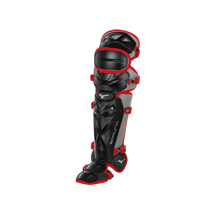 Mizuno Samurai Adult Baseball Shin Guards 15.5" - Sports Excellence