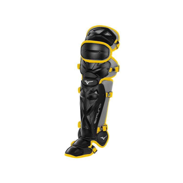 Mizuno Samurai Adult Baseball Shin Guards 15.5" - Sports Excellence
