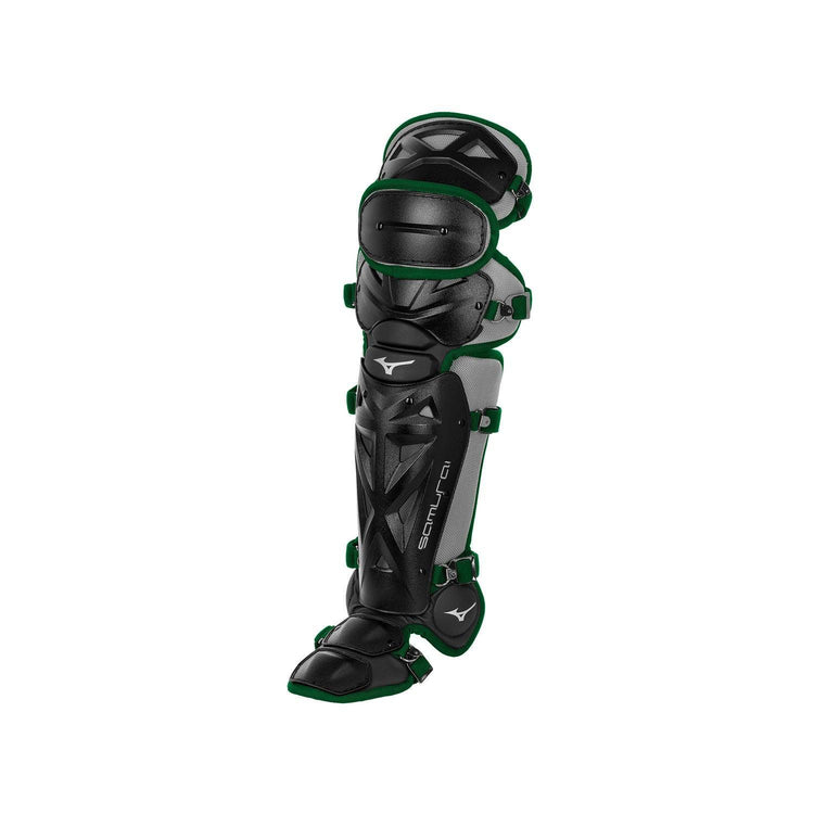 Mizuno Samurai Adult Baseball Shin Guards 15.5" - Sports Excellence