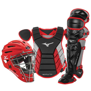 Mizuno Samurai Adult 16" Baseball Boxed Catcher's Gear Set - Sports Excellence