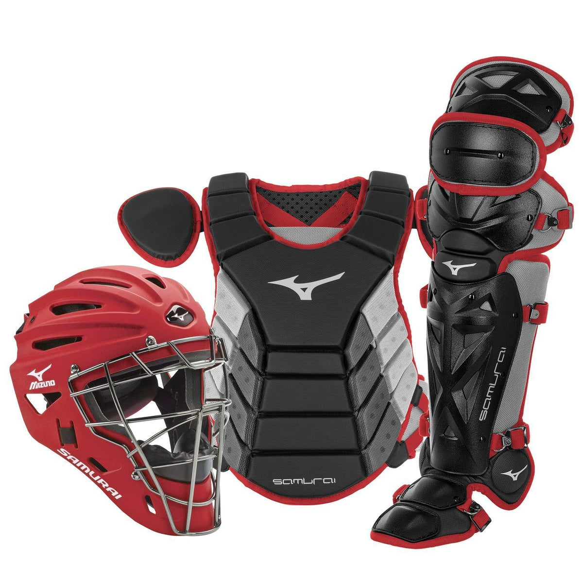 Mizuno Samurai Adult 16" Baseball Boxed Catcher's Gear Set - Sports Excellence