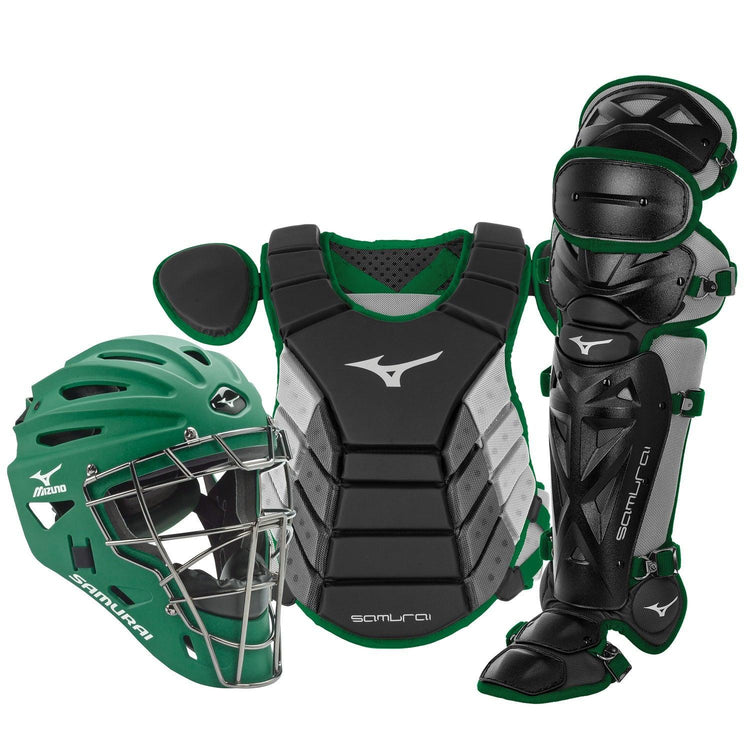 Mizuno Samurai Adult 16" Baseball Boxed Catcher's Gear Set - Sports Excellence
