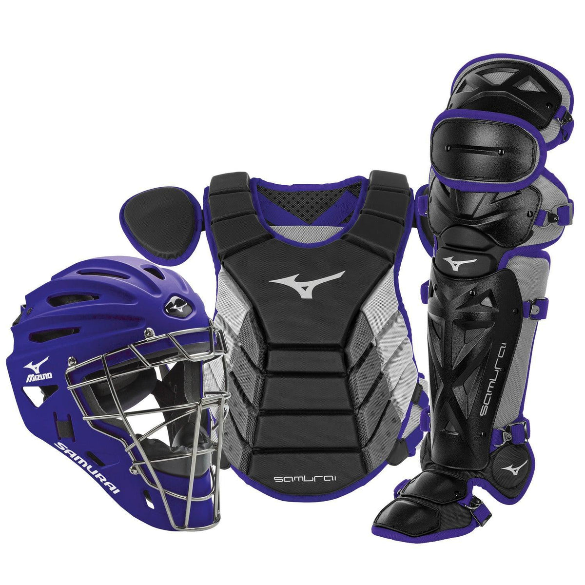 Mizuno Samurai Adult 16" Baseball Boxed Catcher's Gear Set - Sports Excellence