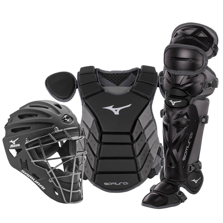 Mizuno Samurai Adult 16" Baseball Boxed Catcher's Gear Set - Sports Excellence