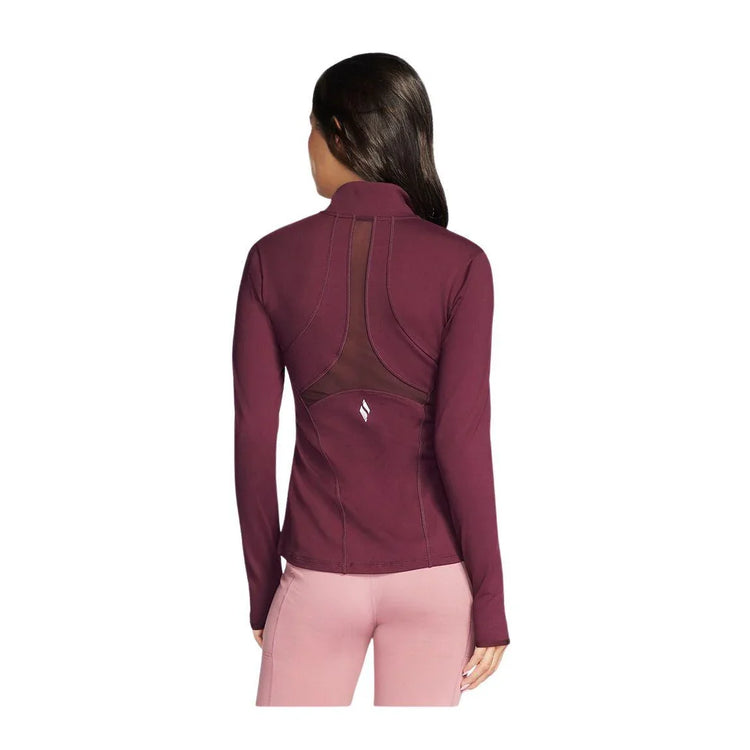 Knit FZ Jacket w. Mesh - Women - Sports Excellence