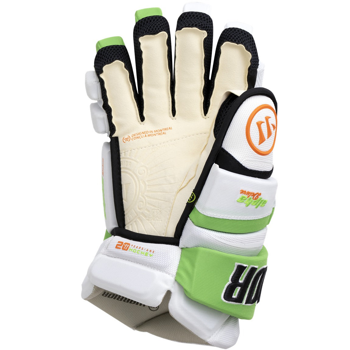 Warrior Alpha Deluxe Hockey Gloves - Junior