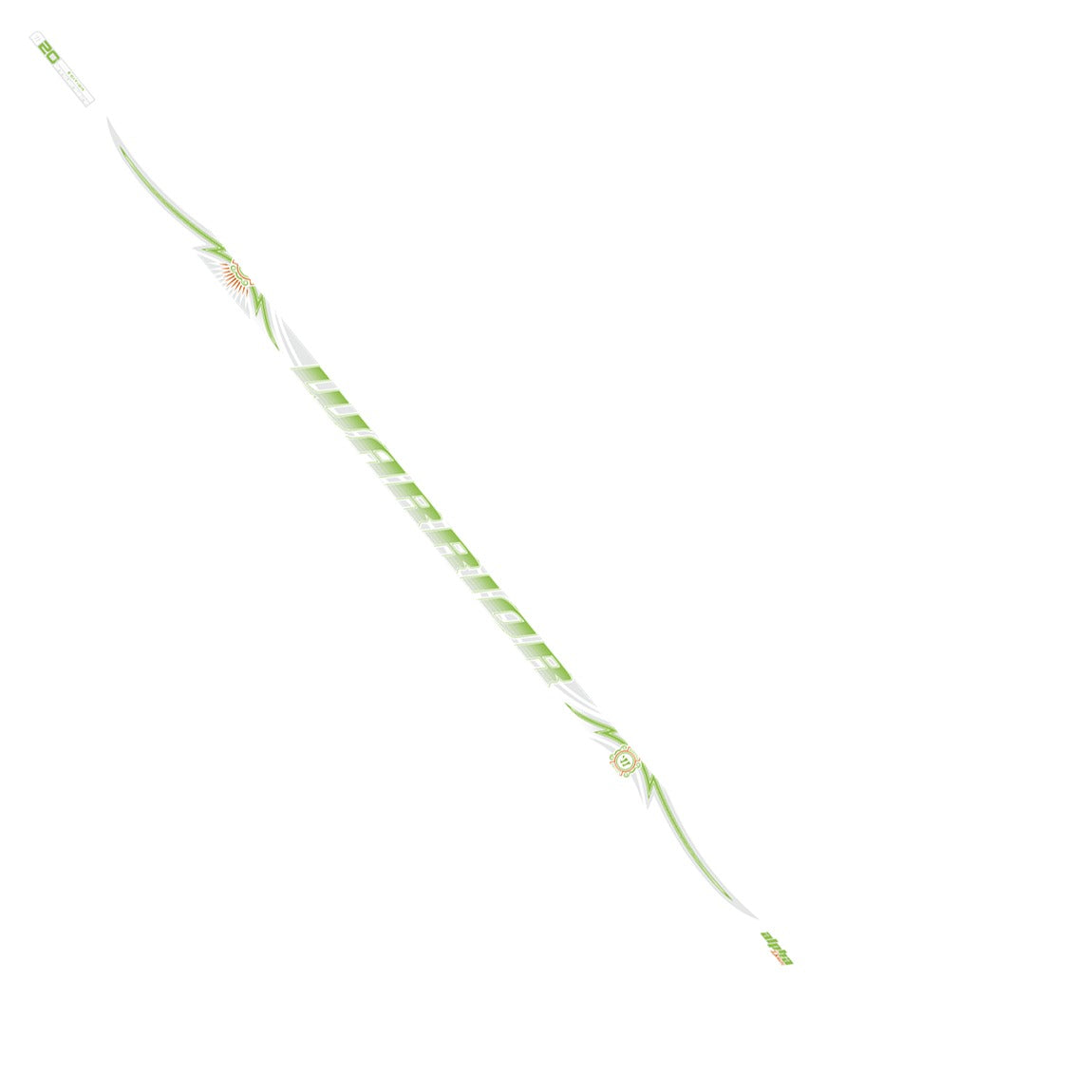 Warrior Alpha Deluxe Pro Hockey Stick (WHITE) - Junior