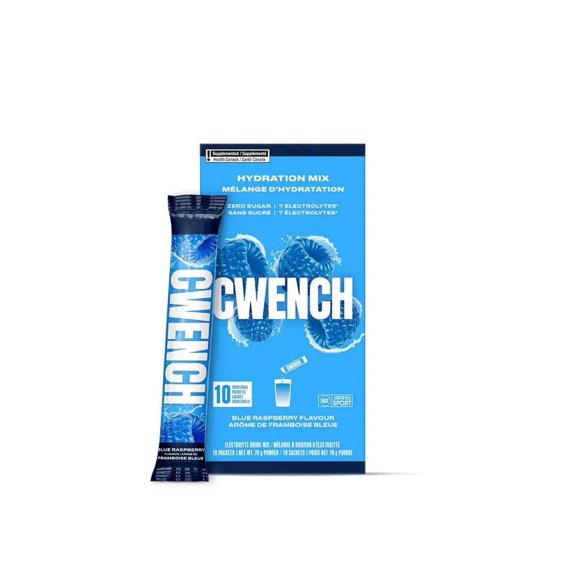 CWENCH Blue Raspberry Hydration Mix - Sports Excellence