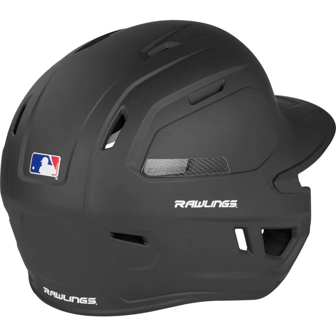 2024 Rawlings Mach Carbon 1-Tone Matte Senior Baseball Helmet - Sports Excellence