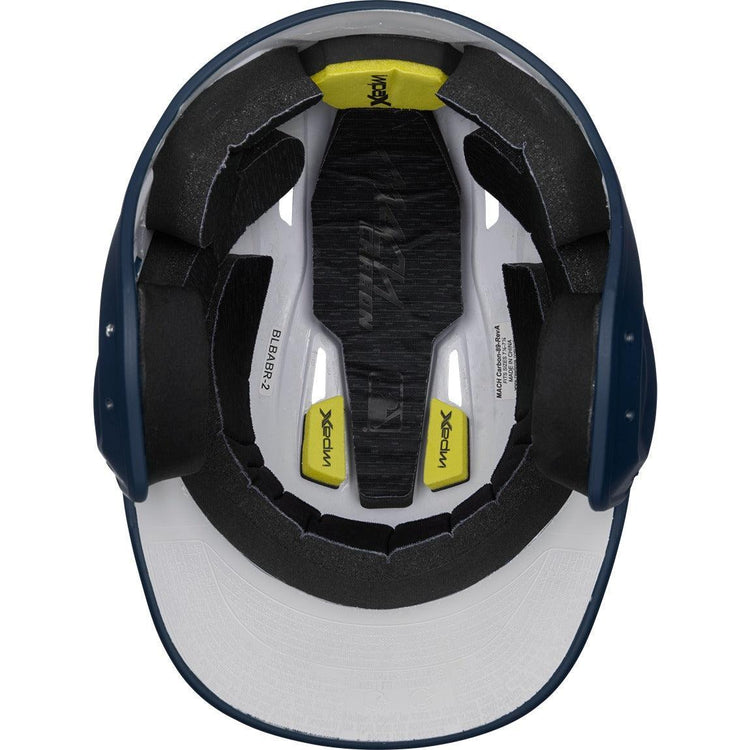 2024 Rawlings Mach Carbon 1-Tone Matte Senior Baseball Helmet - Sports Excellence