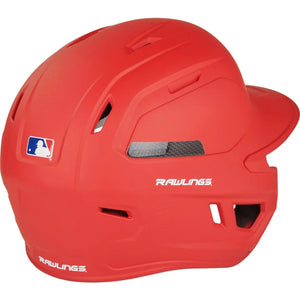 2024 Rawlings Mach Carbon 1-Tone Matte Senior Baseball Helmet - Sports Excellence
