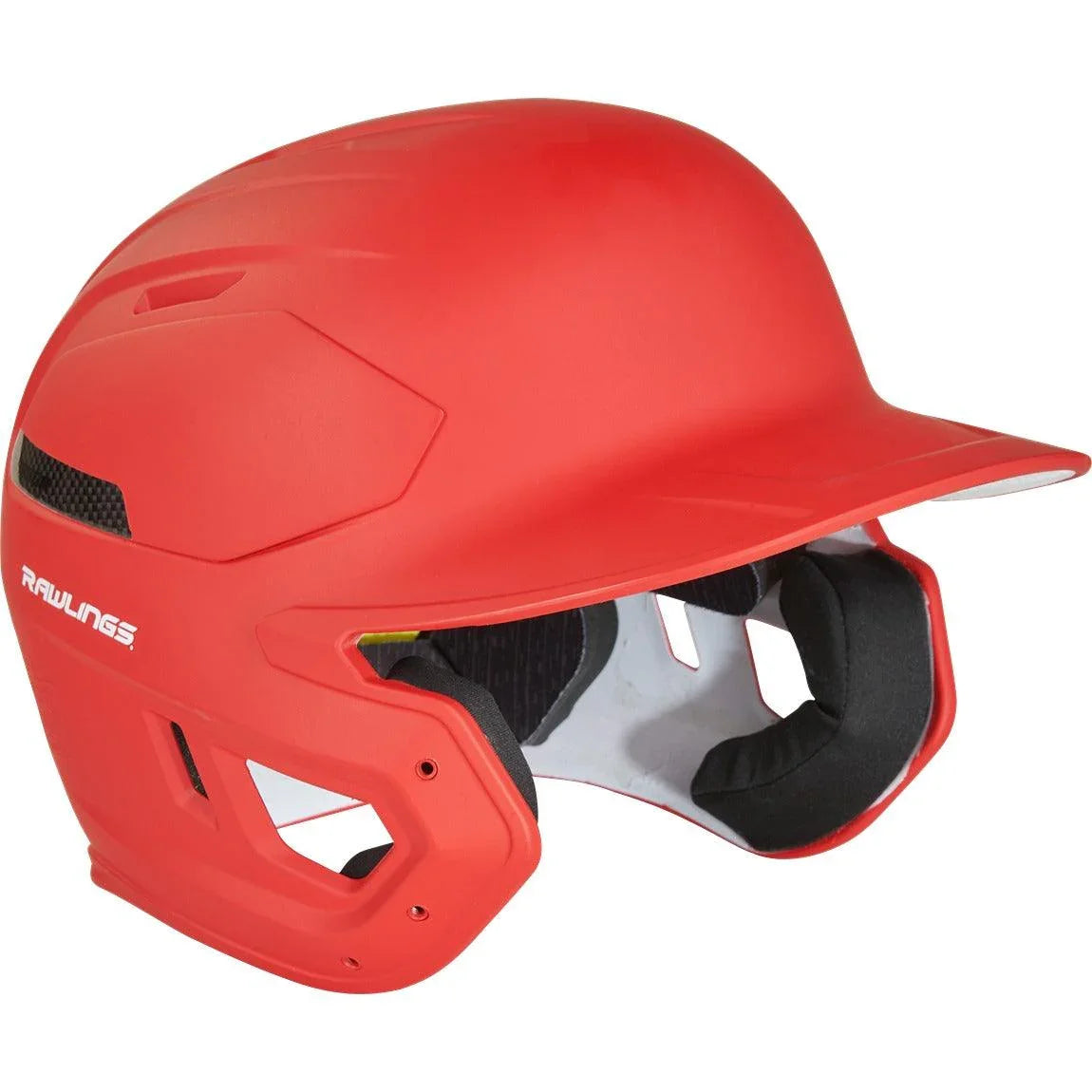 2024 Rawlings Mach Carbon 1-Tone Matte Senior Baseball Helmet - Sports Excellence