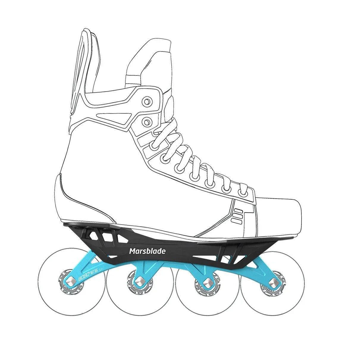 Marsblade R1 Roller Hockey Chassis - Sports Excellence