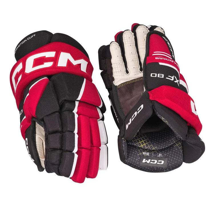 CCM Tacks XF80 Hockey Gloves - Junior - Sports Excellence