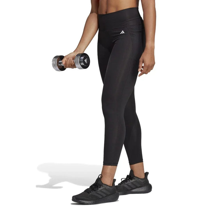 adidas Optime Stash Pocket High-Waisted 7/8 Leggings - Women - Sports Excellence