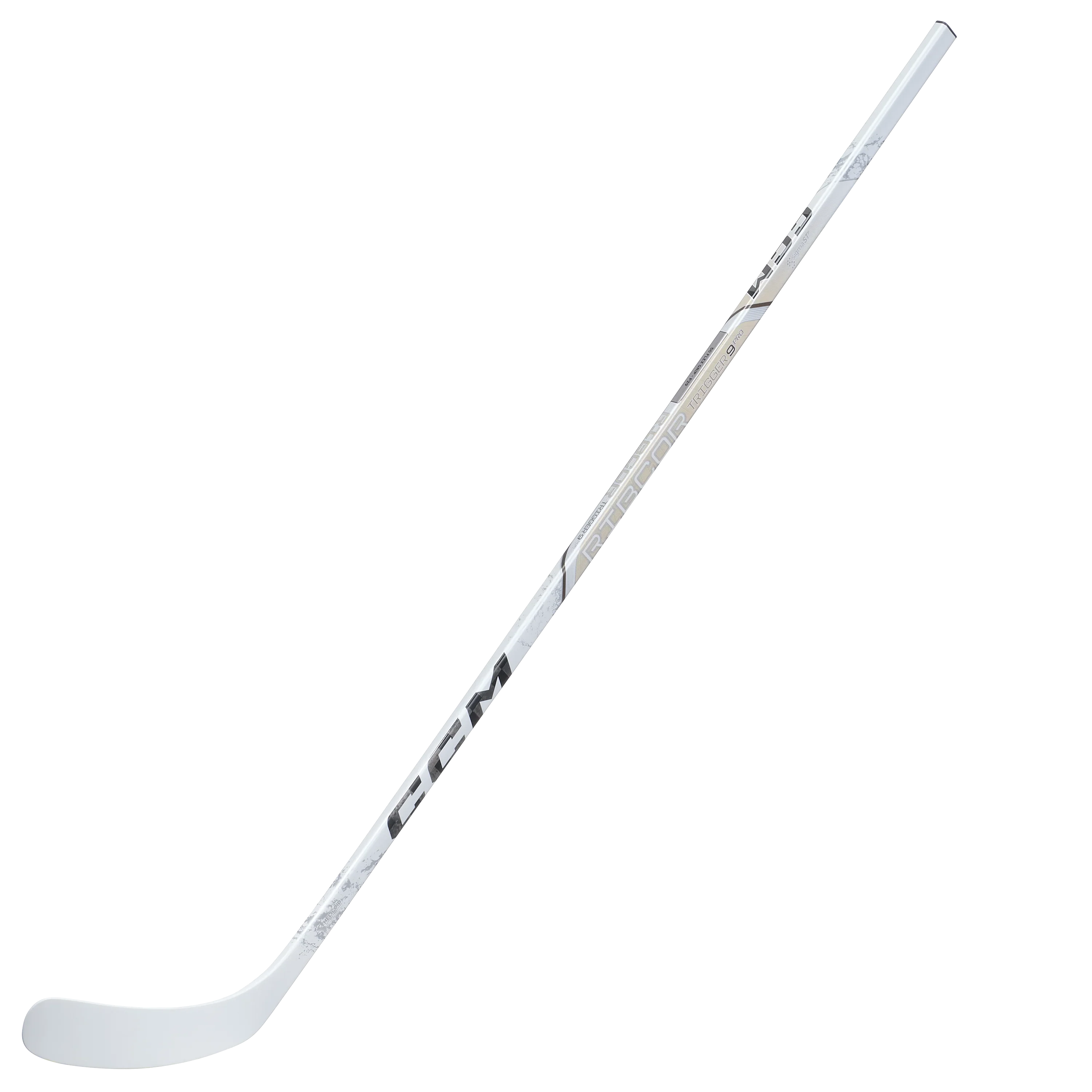 CCM Ribcor Trigger 9 Pro (WHITE) Hockey Stick - Junior - Sports Excellence
