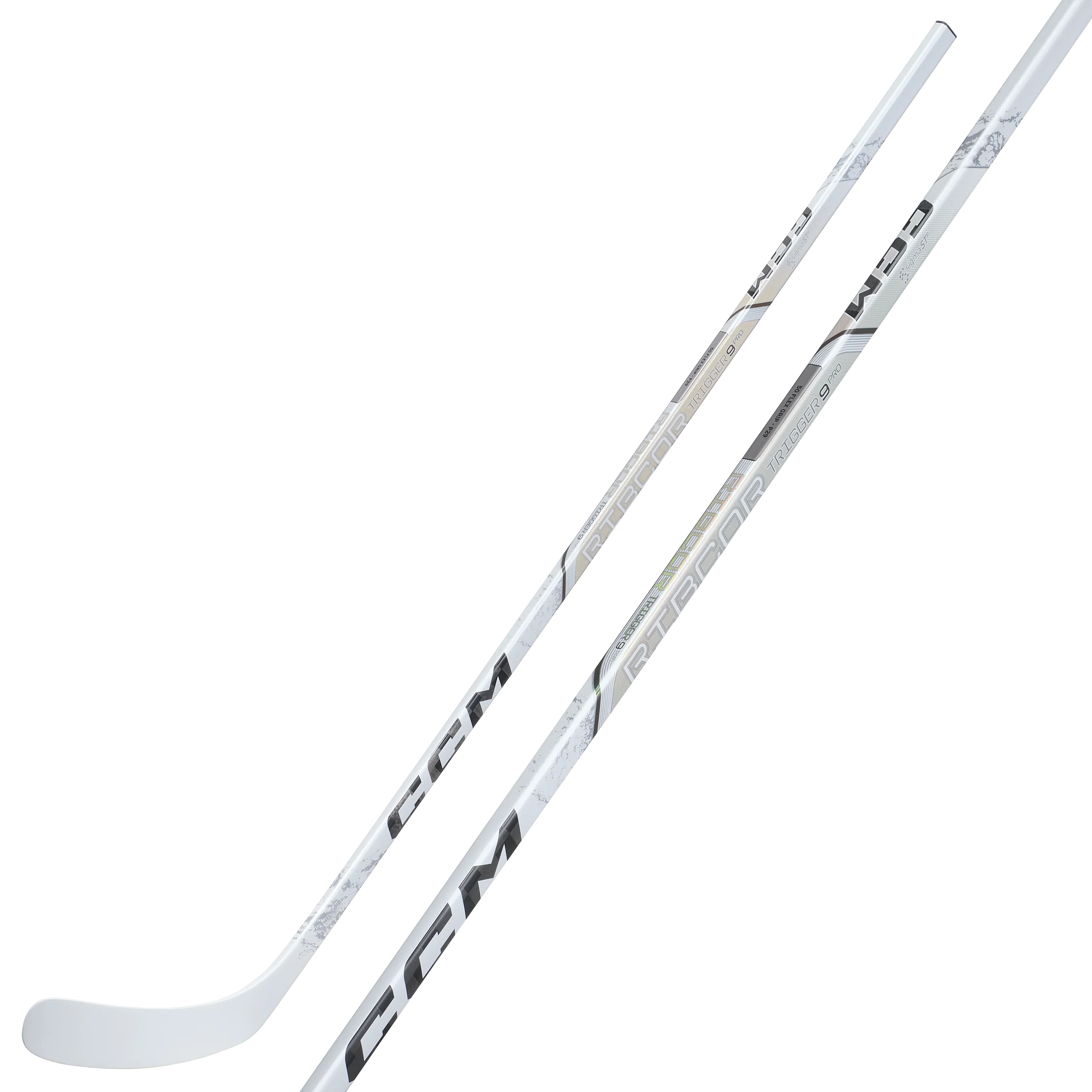 CCM Ribcor Trigger 9 Pro (WHITE) Hockey Stick - Junior - Sports Excellence