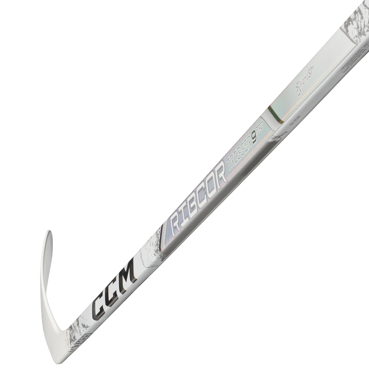 CCM Ribcor Trigger 9 Pro (WHITE) Hockey Stick - Intermediate - Sports Excellence