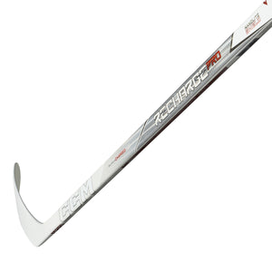 CCM Tacks Recharge Pro Hockey Stick (WHITE) - Youth