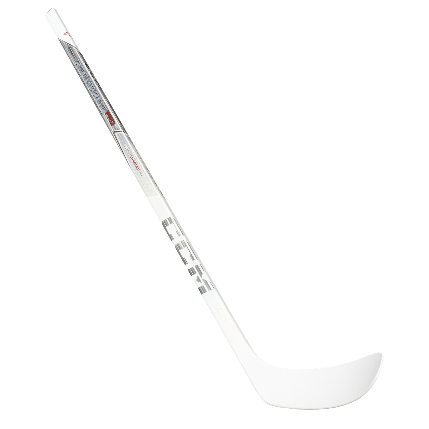 CCM Tacks Recharge Pro Hockey Stick (WHITE) - Youth
