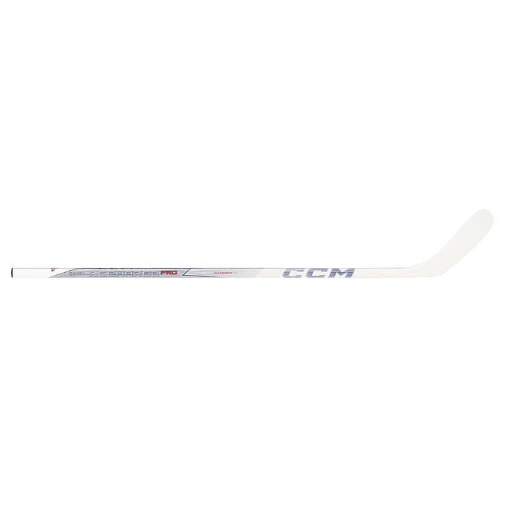 CCM Tacks Recharge Pro Hockey Stick (WHITE) - Youth