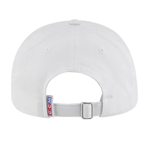 CCM Monochrome Structured Adjustable Cap (White) - Senior - Sports Excellence